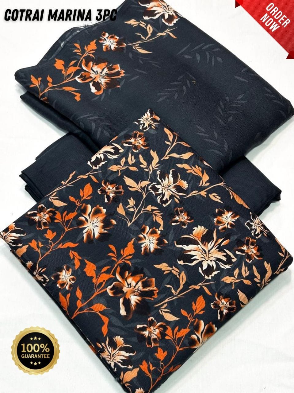 Original Imported Indonesian Marina 3pc With Pashmina Wool Shaal 💯