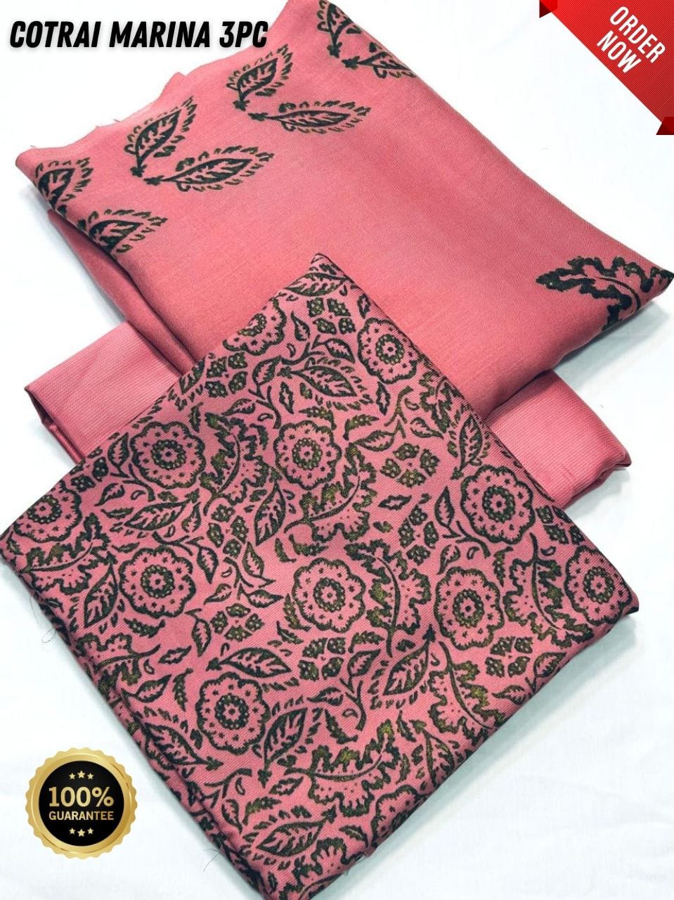 Original Imported Indonesian Marina 3pc With Pashmina Wool Shaal 💯