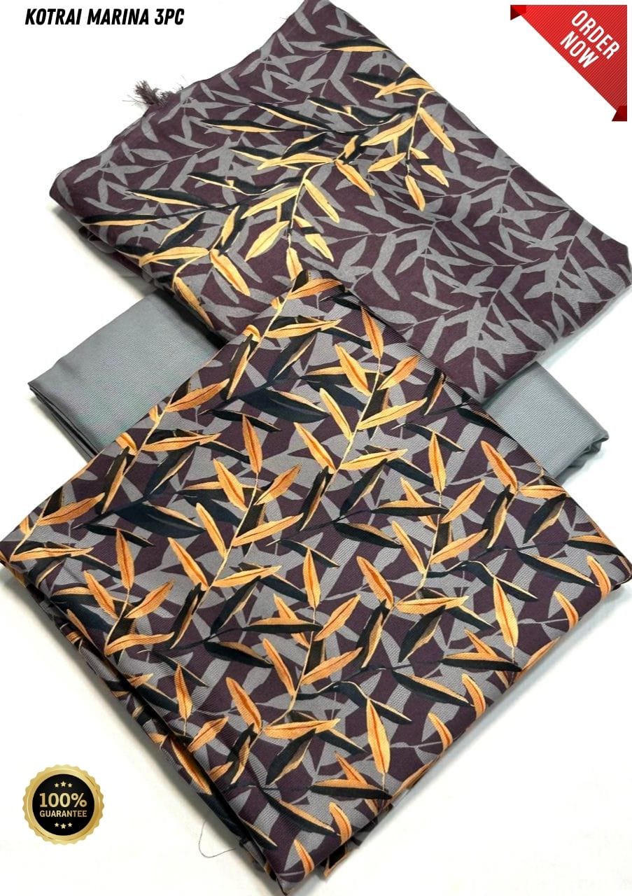 Original Imported Indonesian Marina 3pc With Pashmina Wool Shaal 💯