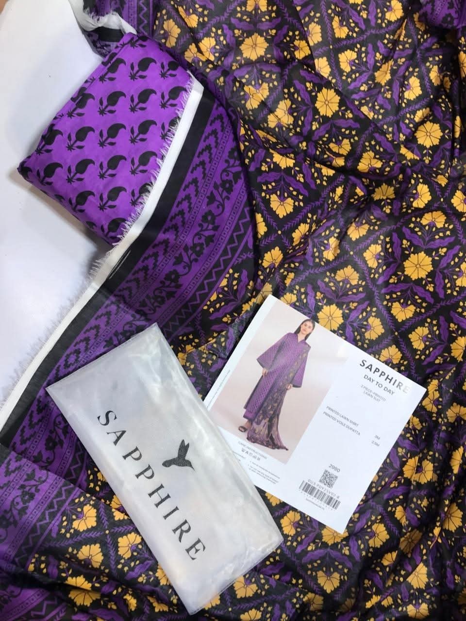 Mix barand shirt dupatta  Saya  Beech tree  Sapphire  Junaid jamshaid FABRIC DETAIL * Digital Printed Airjet Lawn Shirt 3 Meter, * Digital Printed Airjet Voil Lawn Dupatta.